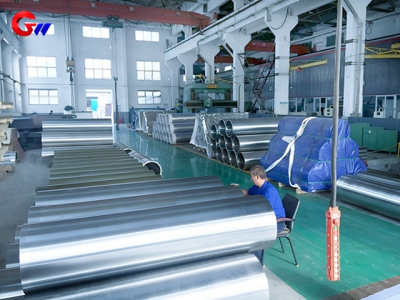 鋁帶軋機(jī)鑄鋼套筒(動(dòng)平衡檢查)