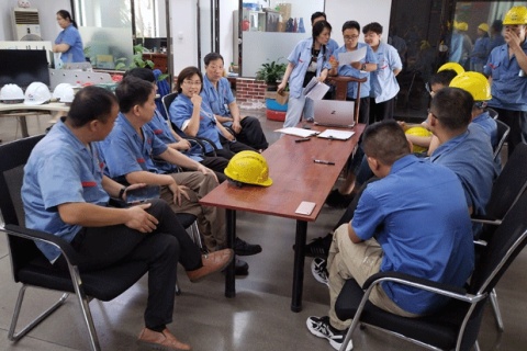 公司舉辦了一場生產知識競賽